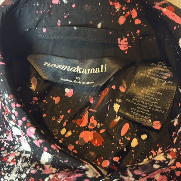 Norma Kamali Trench Coat Paint Splatter
Size M - Bold Artistic Statement Piece - Picture 11 of 15